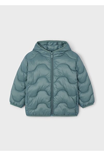 MAYORAL Girl's Hooded Puffer Jacket 4443 Green