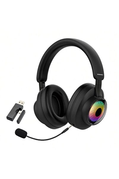 Sezy GT300 Kablosuz 2.4G Oyuncu Bluetooth Gaming Kulaklık RGB Mikrofonlu PS4 ...