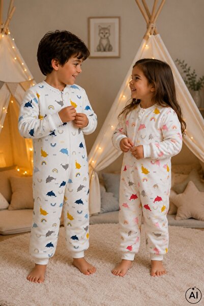 Cantoy Girls and Boys Thick Fiber Filled 2.5 Tog Patterned Sleeping Bag