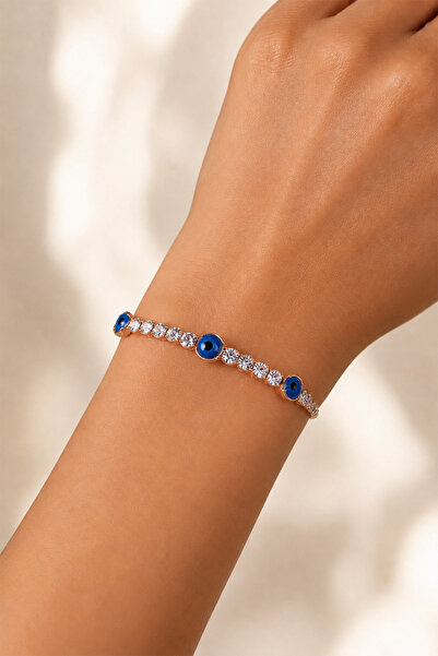 Modex Rose Waterway Bracelet - with Evil Eye and Stones