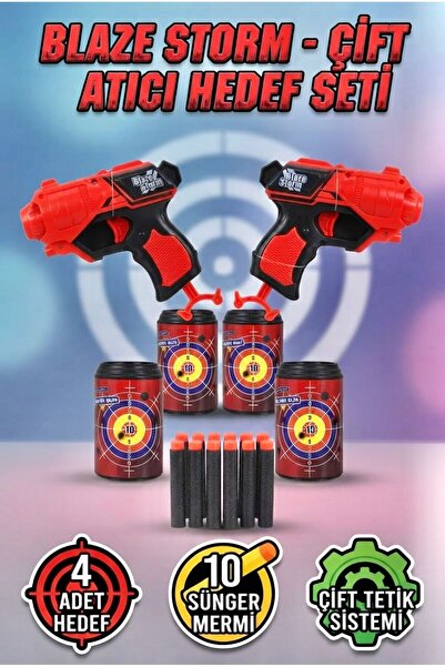 Tıfıl Toys KUTULU 2-Lİ HEDEFLİ DART ATICI FAB.1607