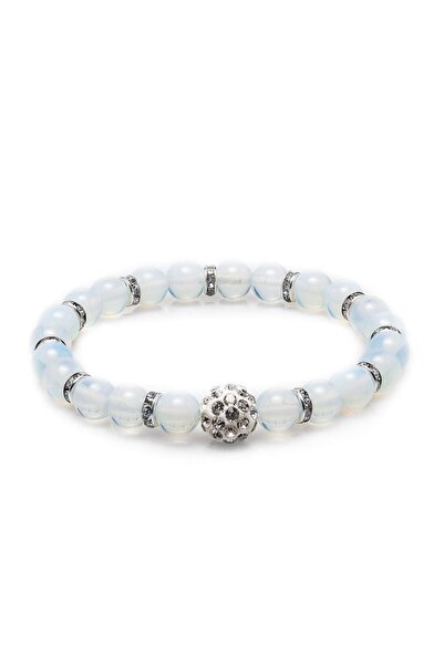 Alnis Atelier Moonstone Natural Stone Full Round Bracelet