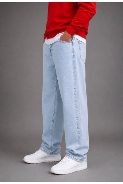 Valens Men's Bol Cut Baggy Jeans