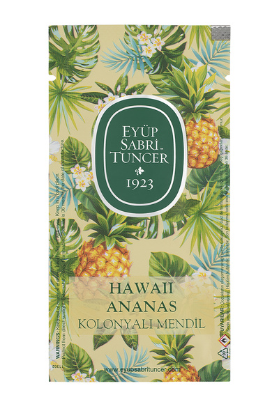 Eyüp Sabri Tuncer Hawaii Ananas Kolonyalı Mendil 150'li (Küçük Boy)
