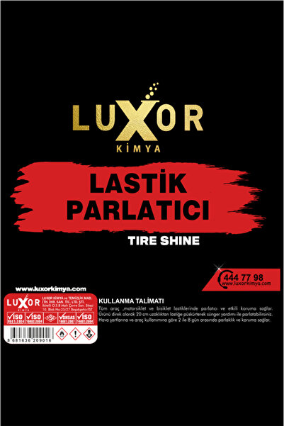 Luxor Kimya Lastik Parlatıcı 1 Lt