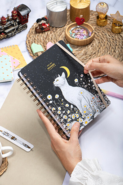 DİVAL 2026-2027 A5 Akademski Planer Spiralna Preklopna Korica 16 Meseci - Zve...