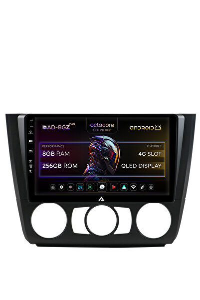 AutoDrop Navigatie Android BMW Seria 1 E87 (2007-2011), Clima Manuala, 9 inch...