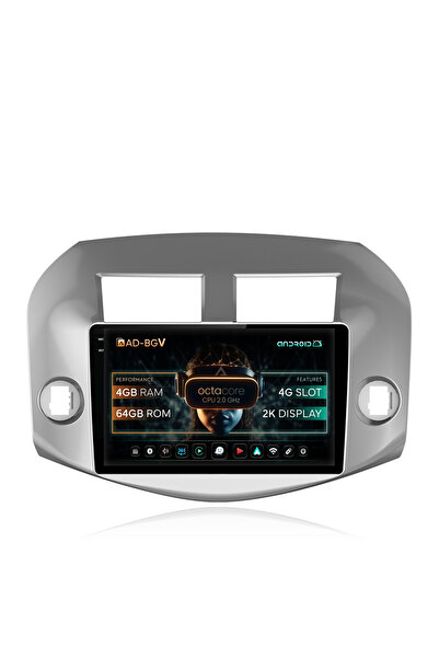 AutoDrop Navigatie Toyota RAV4 (2005-2013),Android 13,V-Octa/4GB RAM+64GB ROM...
