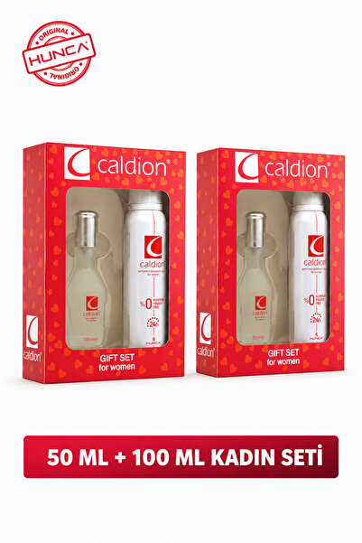 Caldion Parfüm 100 Ml+150 Ml Deo&50ml Edt +150 Ml Deo Kadın Parfüm Seti