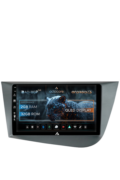 AutoDrop Navigație Android Seat Leon (2005-2012), 9 inch, 2GB RAM