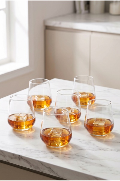 Paşabahçe 6-Pack Allegra Whiskey Glass 345 Cc