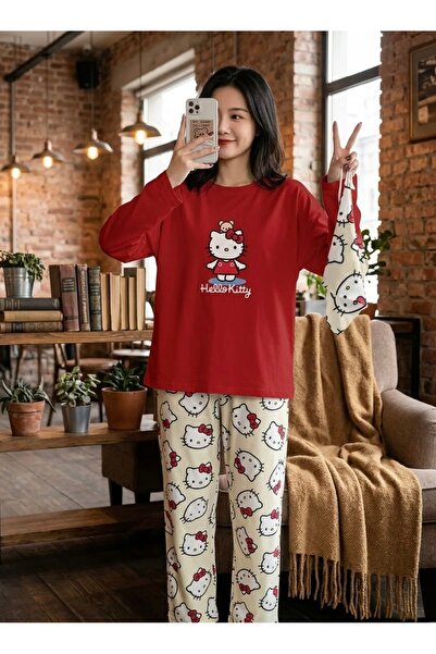 Silona Homewear طقم بيجامة بارد ليتل بيتر ريد سوبر سوفت