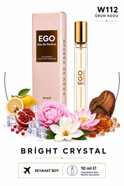 homeartplus W112- Edp 10 ml ( BRİGHT CRYSTAL ) Çiçeksi Kadın Parfüm