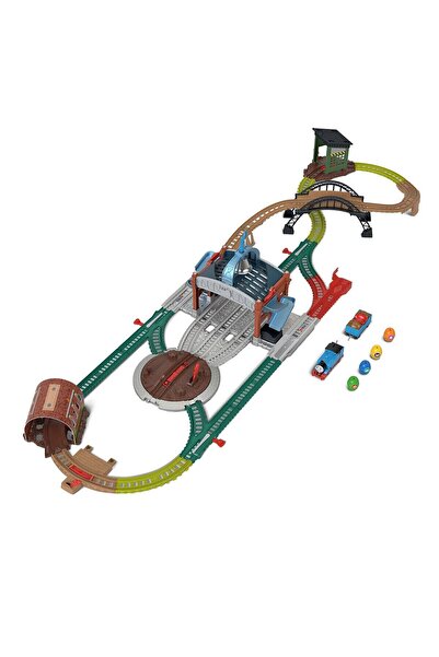 FISHER PRICE JDF26 Thomas ve Arkadaşları – Varil Görevi Oyun Seti