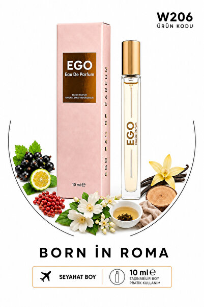 homeartplus W206- Edp 10 ml ( DONNA BORN IN ROMA ) Çiçeksi Kadın Parfüm