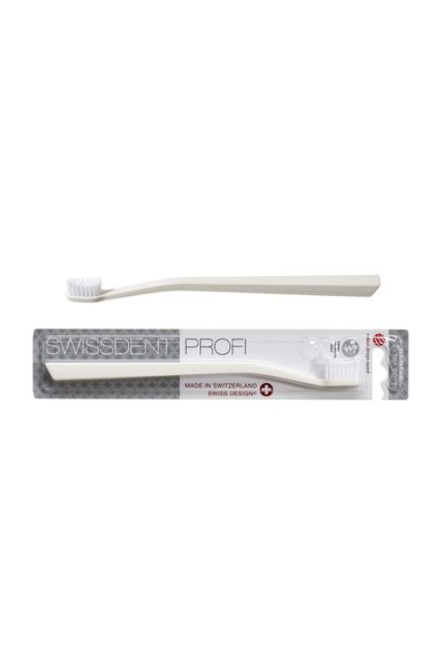 PROFI GENTLE Beyaz Diş Fırçası TEKLİ (EKSTRA YUMUŞAK) - BEYAZ-BEYAZ