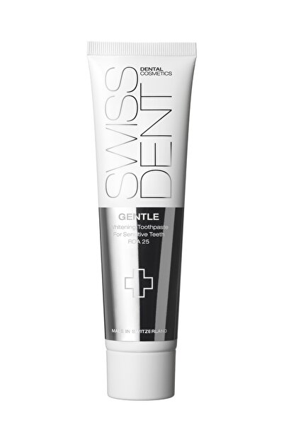 Swissdent GENTLE Hassas Dişler İçin Diş Macunu, RDA 25 - 100 ML (Büyük Boy)