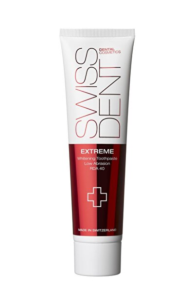 Swissdent EXTREME Lekeli Dişler İçin Diş Macunu, RDA 40 - 100 ML (Büyük Boy)