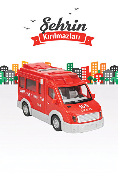 Birlik Oyuncak Sürtmeli İtfaiye Aracı