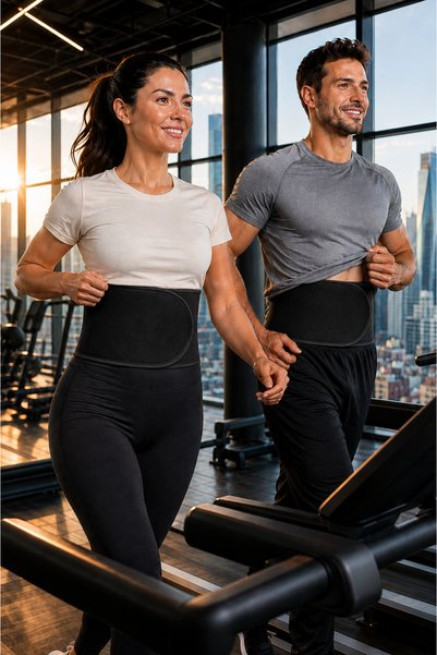 REYNEV Sauna Tightening Thermal Waist Corset Unisex Fitness Sports Casual Waist Belt
