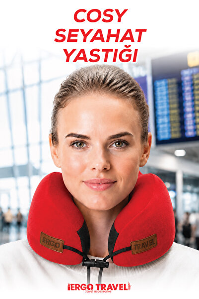 Viscofoam Cosy Ortopedik Seyahat Yastığı Visco Boyun Destekli Seyahat Yastığı...