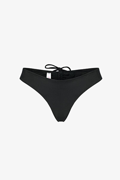 Penti Siyah Cheeky Düşük Bel Bikini Altı