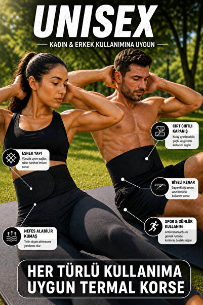 SAUNA SUIT Thermal Sweating Waist Belly Sweat Belt for Fitness Athletes