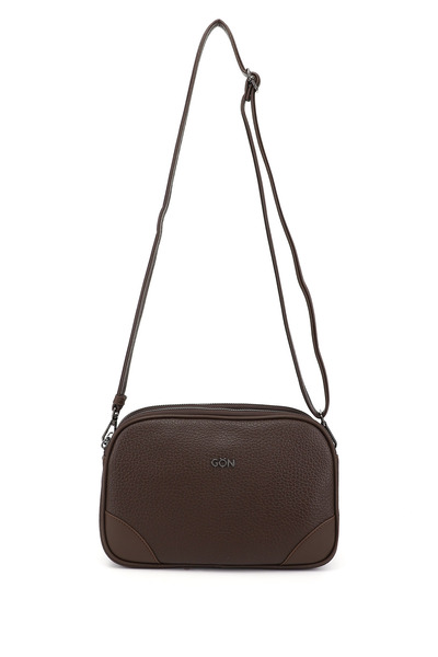 GÖNDERİ(R) Women's Brown Long Strap Shoulder Bag