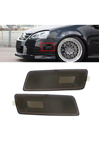 Choice Front Bumper Side Fender Marker Lamp Without Bulbs For Volkswagen MK5 ...