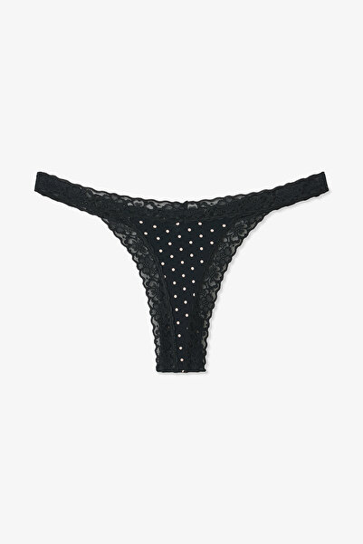 Penti Siyah Comfy Pamuklu Tanga Külot