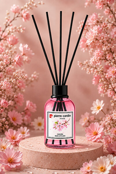 Pierre Cardin Reed Diffuser 110 ml - Sakura - Oda Kokusu