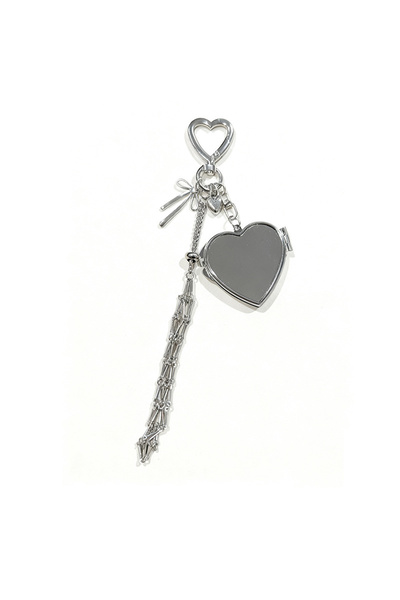 Choice Silver Heart-1PCS Stainless Steel Lipstick Holder Keychain Star-Shaped...