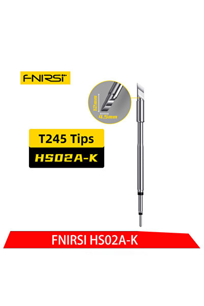 Choice8 HS02A-K FNIRSI HS02 Series High Quality Replace Tip for HS03 Solderin...