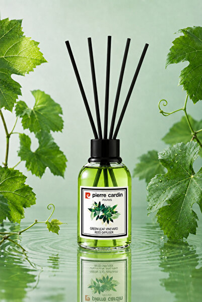 Pierre Cardin Reed Diffuser 110 ml - Green Leaf Vineyard – Yeşil Yaprak Bağla...