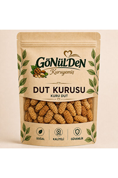 GÖNÜLDEN KURUYEMİŞ BEYAZ DUT KURUSU YENİ MAHSÜL 1 KG