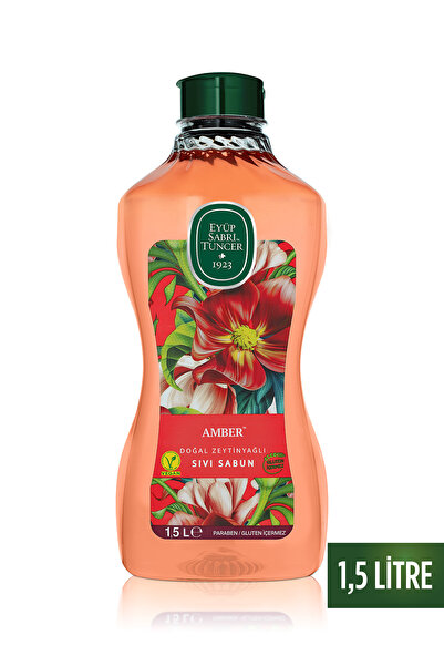 Eyüp Sabri Tuncer Amber Doğal Zeytinyağlı Sıvı Sabun 1.5 lt