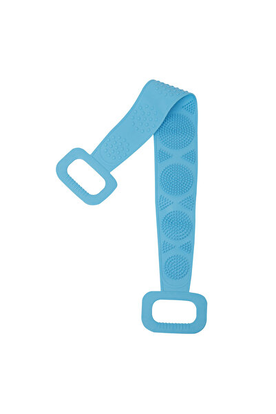 choice2 Silica Gel Blue Body Silicone Brush Scrub Body Exfoliating Sponge Bru...
