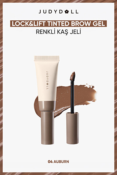 JUDYDOLL Lock & Lift Renkli Kaş Jeli 04 Kızıl Kahve / Auburn | Kaş Sabitleyic...