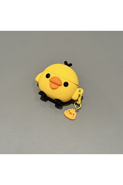 Choice7 For airpodsPro 3 chic2 Kawaii 3D Yellow Chick AirPods Case Soft Silic...