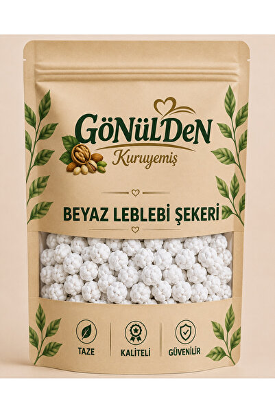 GÖNÜLDEN KURUYEMİŞ BEYAZ LEBLEBİ ŞEKERİ 250GR.