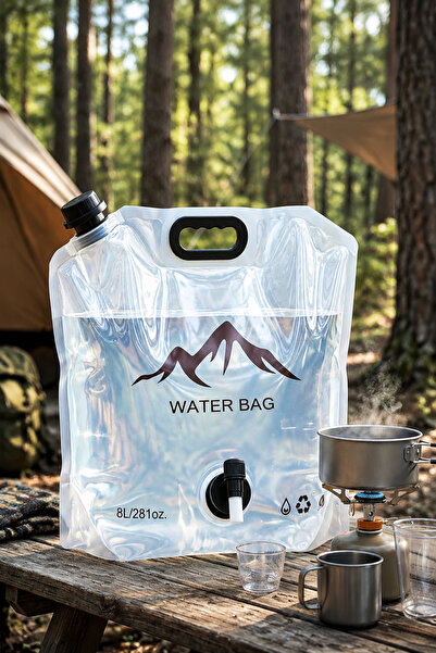 Yallabena Portable Foldable Water Bag 8L Large Capacity Camping Water Storage...