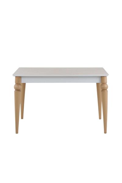 PLASMOB 70x120 Mutfak Masası Sultan Serisi Balkon Masası (Sadece Masa)-Traver...