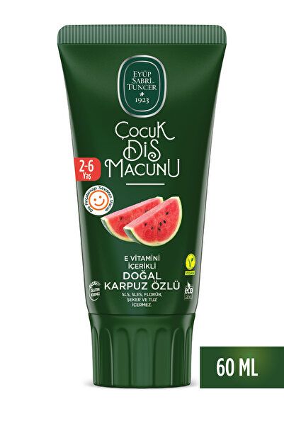 Eyüp Sabri Tuncer Natural Watermelon Extract Children's Toothpaste for 2-6 Ye...