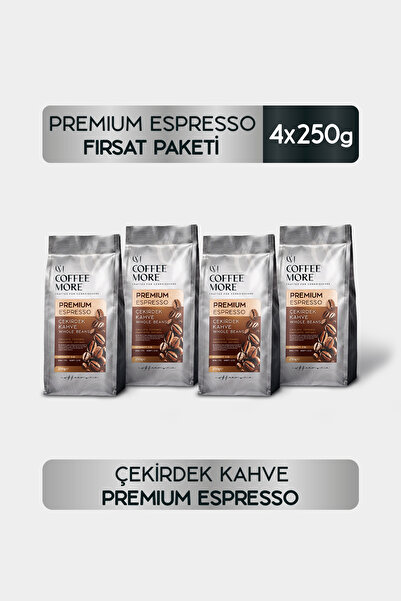 C.M Coffee More قهوة إسبريسو فاخرة 250 جرام × 4 قطع