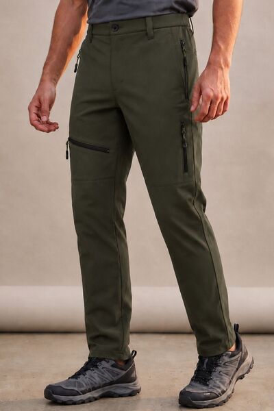 GHASSY CO Erkek Içi Polarlı Tactical Outdoor Su Geçirmez Koyu Haki Softshell ...