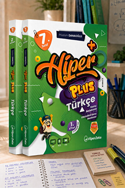 HiperZeka 2027 7. Sınıf Hiper Plus Türkçe Konu Anlatımlı & Etkinlikli Soru Ba...