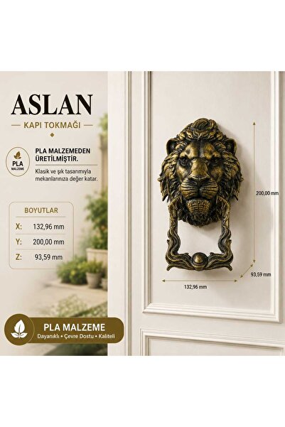 Genel Markalar Aslan Kapı Tokmağı