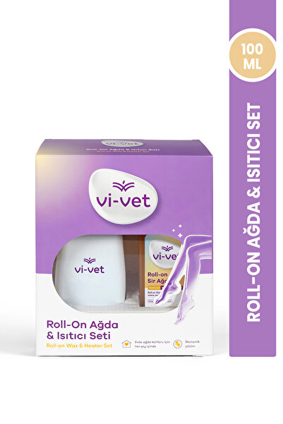 Vi-vet Roll-On Ağda Isıtıcı Set