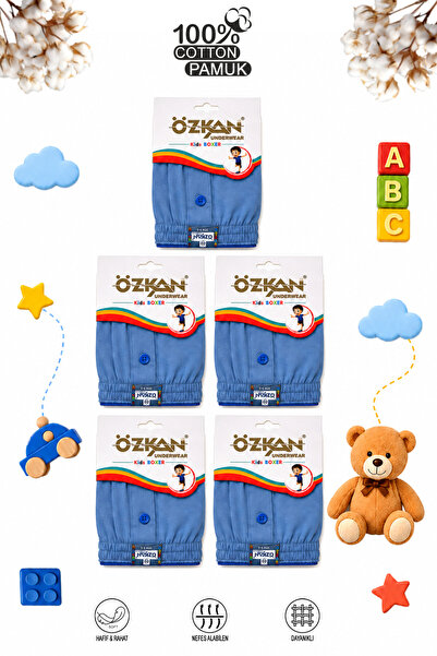ÖZKAN underwear Özkan 31223 5 عبوات من ملابس داخلية للأولاد مصنوعة من القطن ب...