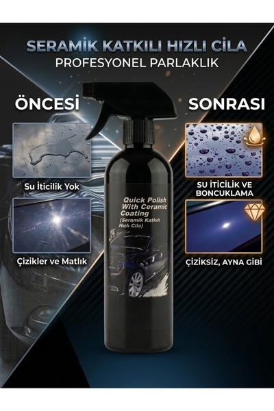 İMPARWAX Hızlı Cila Seramik Katkılı 500 ml